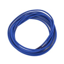 Elastic Shoelaces - Ideal for Men, Women and Children 47&quot; Blue - £5.56 GBP