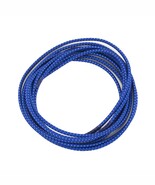 Elastic Shoelaces - Ideal for Men, Women and Children 47&quot; Blue - $7.29