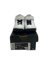 Nike Air Jordan 6 Rings TD White Black 323420-107 Size Toddler 4C New with Box - £32.16 GBP