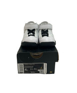 Nike Air Jordan 6 Rings TD White Black 323420-107 Size Toddler 4C New wi... - $54.86 CAD