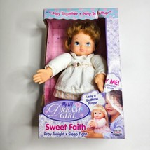 Vintage My Li&#39;l Dream Girl Sweet Faith Prayer Doll Pray Tonight Sleep Tight New - £35.26 GBP