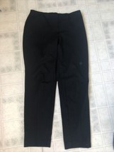 J Jill Sz Small Black Ponte Knit Slim Leg Pants - $32.25