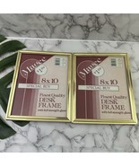 Magee Vintage 80s Brass Gold Metal Picture Frame Set of 2 8x10 Metallic ... - €28,06 EUR