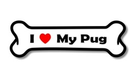 I Love My Pug  Precision Cut Decal - £1.97 GBP+