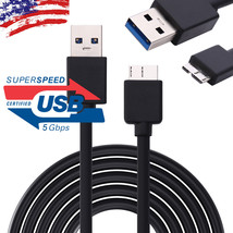 Usb 3.0 Cable Cord For Seagate Backup Plus Slim Portable External Hard Drive Hdd - £10.41 GBP
