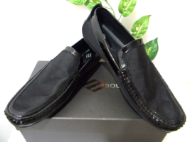 Joseph Abboud Black Men&#39;s Loafer Dress Shoes Size US 12 EU 45 - £44.54 GBP