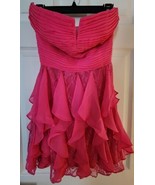 New Without Tags Women's Arden B Barbie Hot Pink Lace Strapless Dress Small - $80.00