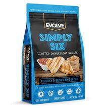 BestBy04/25 Evolve Simply Six Chicken Brown Rice Dog Food 4 lb Bag - €4,19 EUR BestBy04/25 Evolve Simply Six Chicken Brown Rice Dog Food 4 lb Bag - €4,19 EUR