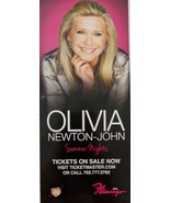 Olivia Newton-John Summer Nights @ Flamingo Hotel Las Vegas Promo Card 9... - £4.44 GBP