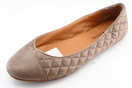 Lucky Brand Ballet Flats Brown Fabric Women Shoes Size 7 Medium - £15.88 GBP