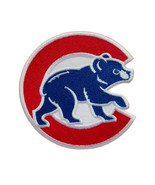 Chicago Cubs World Series MLB Baseball Embroidered Iron On Patch Bear - £5.91 GBP+