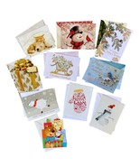 Christmas Cards Lot of 10 w Decorative Envelopes Holiday Greetings Varie... - $180.43 MXN