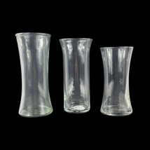 Clear Glass Vases – Versatile Decorative Set Of 3 - Elegant Decor - $24.75