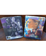 Black Panther (2018)+Wakanda Forever (2022) Steelbooks  (4K+Blu-ray+Digital)NEW! - $127.80