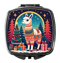 Llama Christmas Square Compact Mirror - £12.63 GBP