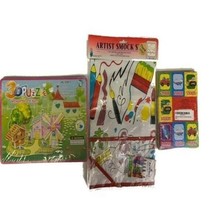 3pc Activity Set Puzzle Smock Stickers - £11.38 GBP