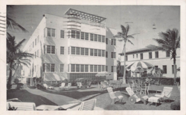 Miami Beach Florida Fl~Triton Hotel &amp; Oc EAN APTS~28th STREET-1951 Postcard - £5.90 GBP