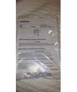 Hitachi C 1 0RA3 Jobsite Table Saw Manual *Manual Only* - €12,97 EUR
