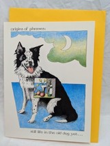Simon Drew Dartmouth Get Well Soon Dog Pet Card - $39.59