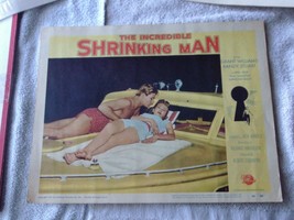 Original &quot;11 X &quot;14 Incredible Shrinking Man Lobby Card Worn As Shown ! - £133.28 GBP