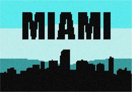 Pepita Needlepoint kit: Miami Silhouette, 10&quot; x 7&quot; - £40.26 GBP+