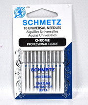 Schmetz Chrome Universal Needle 10 ct, Size 90/14 - $9.95