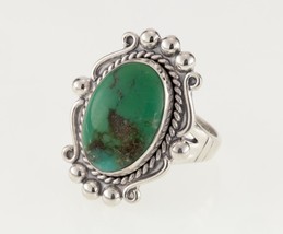 Bell Trading Post Native American Sterling Silver Ring Size 6.75 - £76.75 GBP