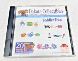 Dakota Collectibles Machine Embroidery Designs Cd Toddlers Trios - $12.38