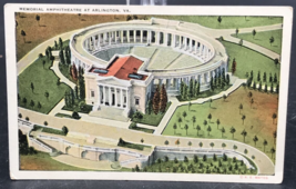Memorial Amphitheatre at Arlington National Cemetery VA Virginia Postcard - £4.70 GBP