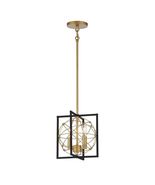 Minka Lavery Titans Trace Pendant, 2-Light, 120 Watts, Sand Coal with Ho... - $133.16