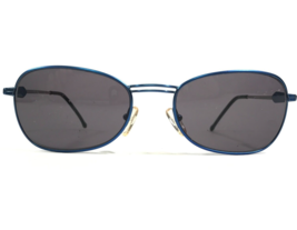 Benetton Formula Sunglasses B.F. 1 005-46S Blue Rectangular Frames w Gra... - $46.54
