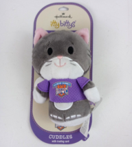 Hallmark Itty Bitty Kitten Bowl Limited Edition Cuddles On Trading Card 4.5&quot; - £8.59 GBP
