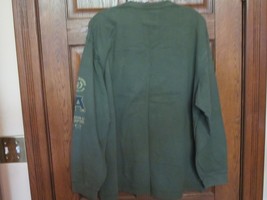 Vintage Abercrombie &amp; Fitch Green Long Sleeve Graphic T-Shirt - Size XL - £23.25 GBP