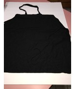 Restaurant Apron Home Kitchen Black 27&quot;x27&quot; Durable Polyester W Ties Roy... - $9.34 CAD