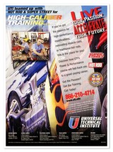 Universal Technical Institue High-Caliber Hot Rod Training 2005 Magazine Ad - $9.70