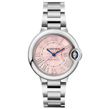 Cartier Women&#39;s Ballon Bleu Pink Dial Watch - WSBB0046 - £5,122.26 GBP