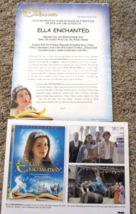 ELLA ENCHANTED DVD LAUNCH PRESS RELEASE AND 8X10 GLOSSY WITH THREE COLOR... - $7.91