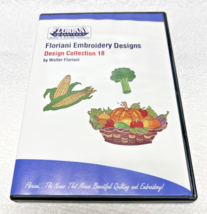 Floriani Embroidery Designs CD Design Collection 18 Vegetables 2013 - $12.38
