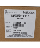 10&quot; Sartorius 5447307G1--SS Sartopore 2 XLG Maxicaps 0.8 + 0.2µm  Sanita... - $542.43 CAD