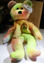 Peace TY Beanie Very Nice Colors Tush #101 Stamp  #PB162  MWMT &amp; Tag Pro... - $9.00