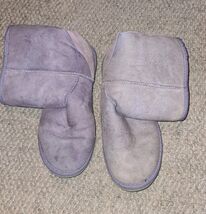 Womens Purple Ugg Boots Mismatched Size 10-11 Used - $9.99