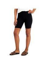 INC Womens Solid Bike Shorts Black Size XS - NWT - $8.99
