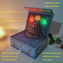 Pop up Birthday Gift Boxes Surprise Explosion Dimensional Gift Boxes Ideal Gift  - £121.45 GBP
