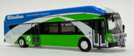 New Flyer Xcelsior bus XN40 Omni Trans CA 1:87/HO  Scale  Iconic Replicas NIB! - £31.03 GBP