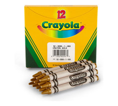 Crayola Gold Bulk Crayons, 12 Count - £14.55 GBP