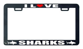 I love Sharks Shark License plate frame holder - £5.39 GBP