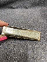 Vintage M Hohner Marine Band Harmonica Key of C Made in Germany A440 - £18.28 GBP