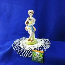 Figurine Male Musician Ardalt Hand Painted Porcelain 6.75in Tall - £28.29 GBP