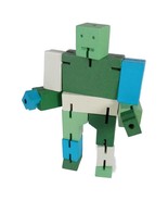 2019 David Weeks Areaware Cubebot Green 5&quot; Puzzle FIdget Figure Objet d&#39;... - $20.50 CAD