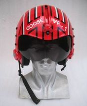 Top Gun Goose Flight Helmet Movie Prop Pilot Naval Aviator Usn Navy - £479.61 GBP